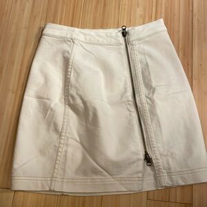 White free people skirt size 2